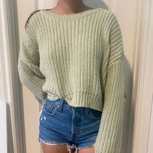 Matcha Green PacSun Sweater